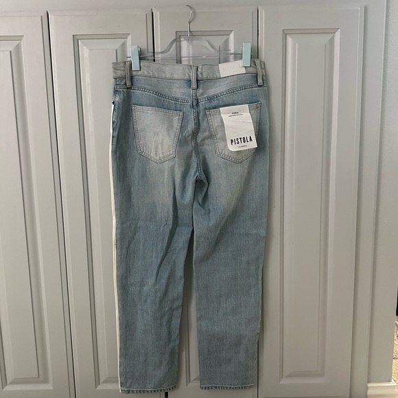 Pistola Charlie High Rise Straight Jeans NWT - Picture 2 of 4